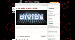 Desktop Screenshot of bootsnakegames.com